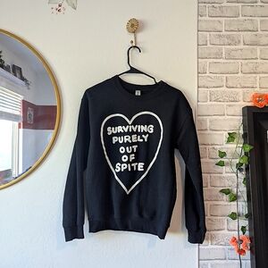 Crew neck sweatshirt